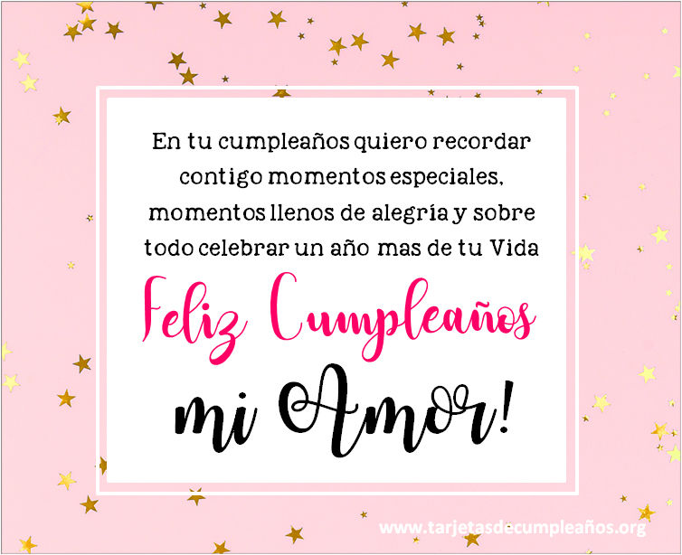 ▷ Tarjetas de Cumpleaños para Esposo o Novio Imágenes con frases ?